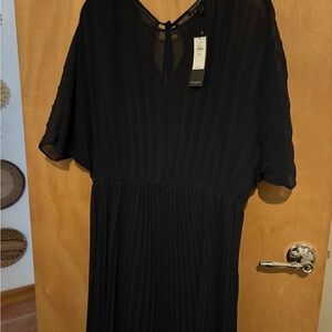 Banana Republic Factory brand new with tags Chiffon Pleated Maxi Dress.